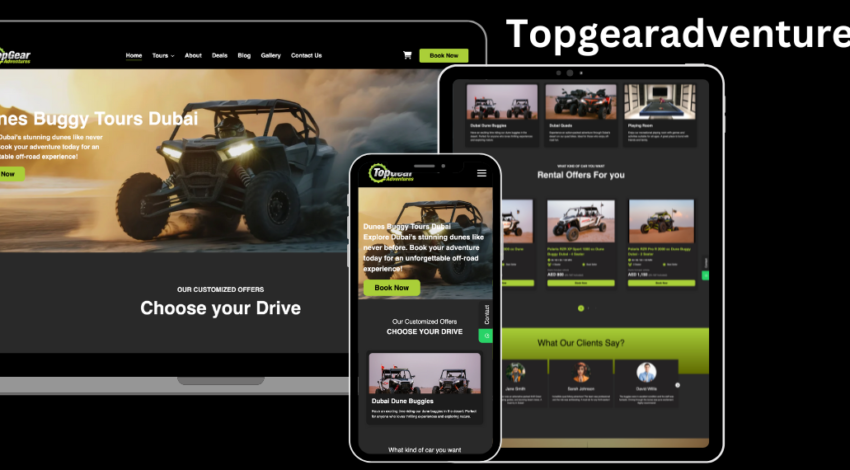 Top Gear Adventure: Dynamic Buggy Booking System